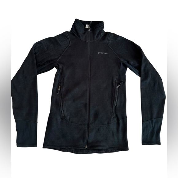 Patagonia R Series Sweater Jacket Long Sleeve Black Men’s Size Small - Picture 1 of 17